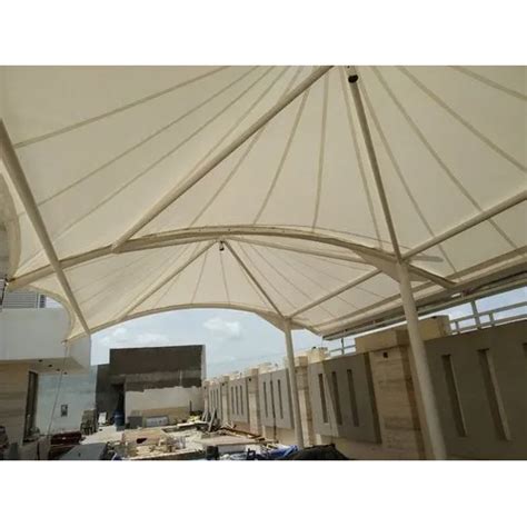 White Pri Fabricated Tensile Fabric Structrure At Best Price In Kota