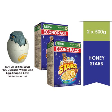 Ready Stock Nestle Honey Stars Cereal G X Box Free Jurassic Box