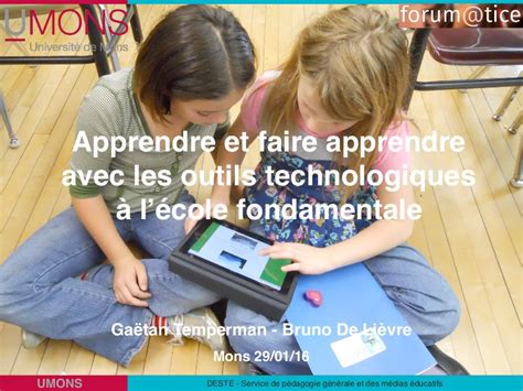 Nouvelle Publication De Notre Asbl Apport Dun Outil Technologique