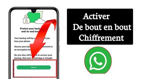 Comment Activer Le Chiffrement De Bout En Bout Sur Whatsapp