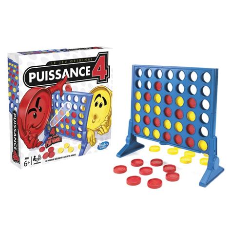 Puissance 4 Hasbro King Jouet Jeux de stratégie Hasbro Jeux de société