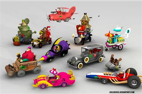 Wacky Races Cars | Vintage cartoon, Vintage toys, Retro toys