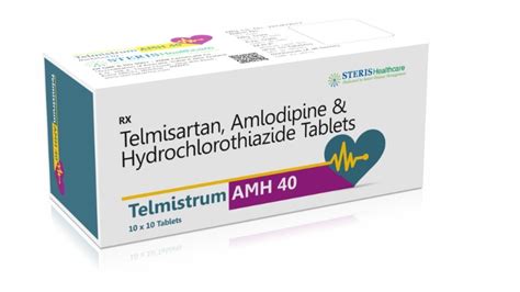 Telmisartan Mg Amlodipine Mg Hctz Steris Healthcare Pvt Ltd