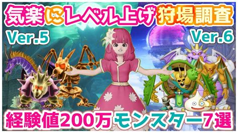 【ドラクエ10】気楽にレベル上げ玉給200万！ver5・6〜おすすめ狩場を調査！ Youtube