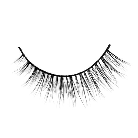 D Fluffy Mink Eyelash Wispy Mink Thick Strips Lashes With Private Logo