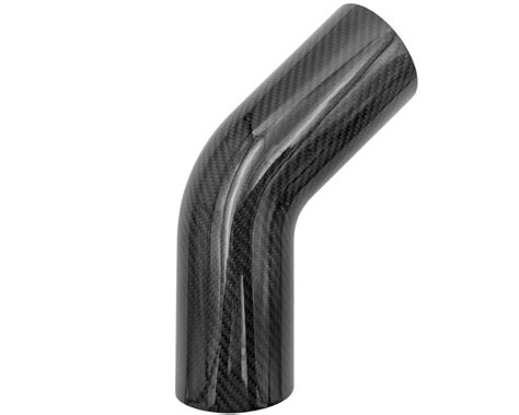 89mm 3 1 2 45 Degree Elbow Carbon Fibre Joiner Carbon Fibre Pipe