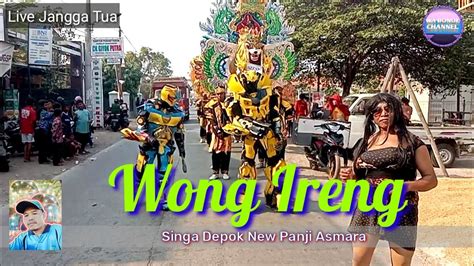 Arak Arakan Singa Dangdut New Panji Asmara 2023 Wong Ireng Show