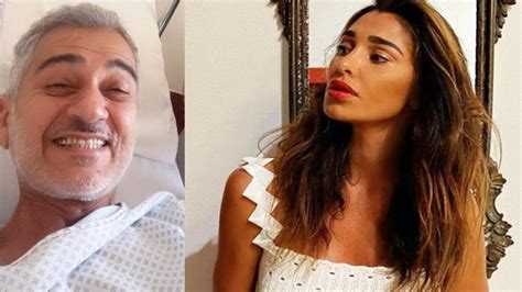 Belen Rodriguez Al Padre In Ospedale Sei Una Forza Mediaset Infinity