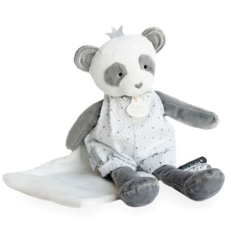 Peluche Doudou Mouchoir Panda Doudou Et Compagnie Personnalis