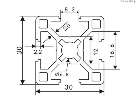 Aluminium Profile X Mm