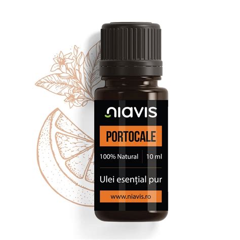 Ulei Esential De Portocale Ml Niavis Farmacia Tei Online