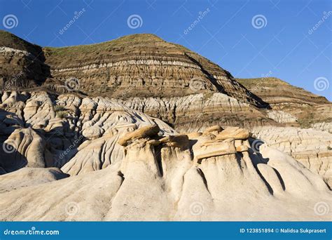 Hoodoo Rock Formation stock photo. Image of landmark - 123851894