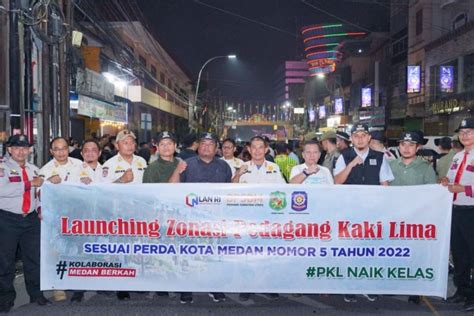 Pemkot Medan Lokasi Zonasi PKL Nyaman Bagi Pedagang Dan Pembeli