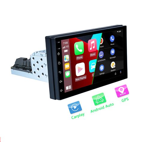 Wireless Single Din Android Car Stereo FCC 800 480 7 Inch Touch Screen