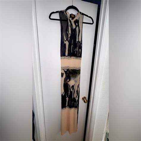 Urban Outfitters Dresses Sheer Black Nude Dress From Urban