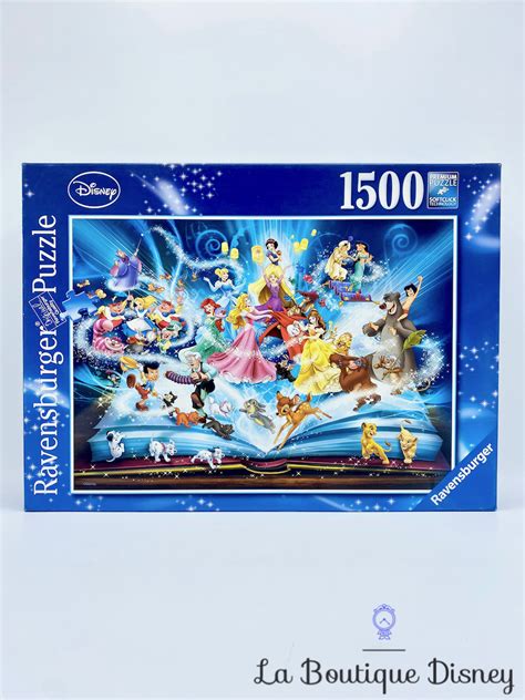 Puzzle 1500 Pièces Le Livre Magique Des Contes Disney Ravensburger N