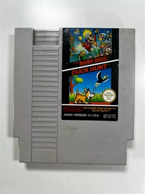 Mario Bros Duck Hunt Cartouche Jeu Asi Asian Version Nintendo Nes