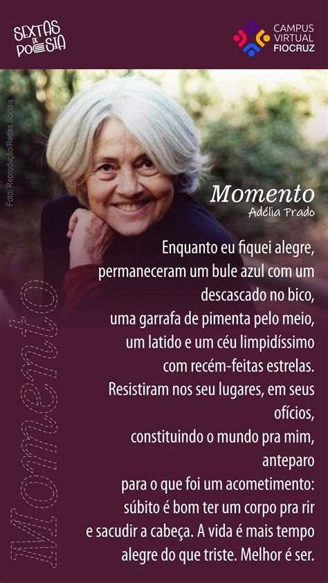 Poemas Imagens Mensagens E Frases Para Facebook Adelia Prado