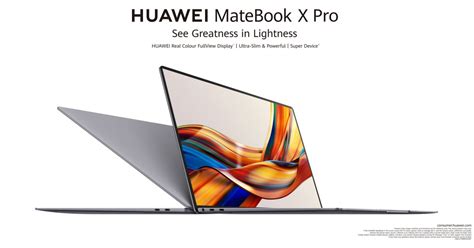 Huawei Matebook X Pro Brings An Upgraded Smart Experience