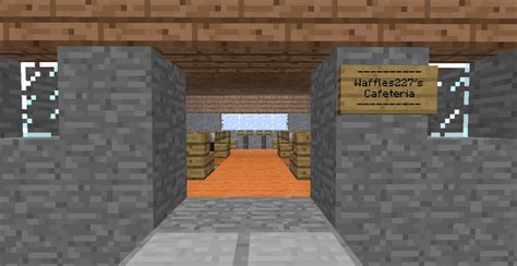 Building Tutorial: How to make a nice cafeteria. Minecraft Map