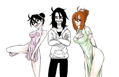 Post 3144355 Homicidal Liu Jeff The Killer Rule 63 Creepypasta