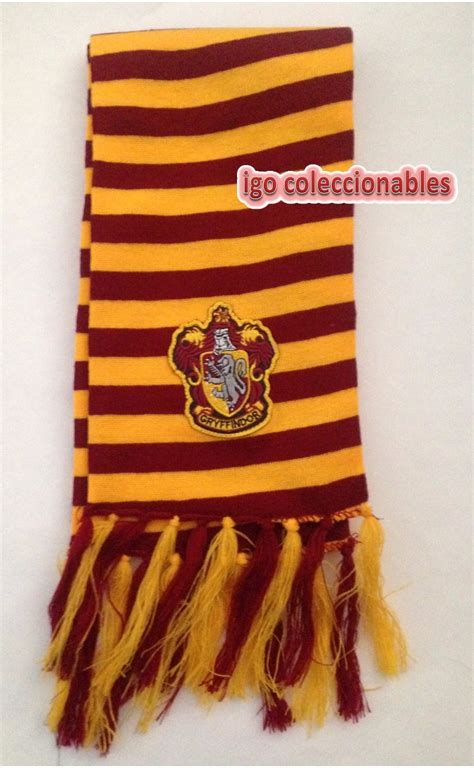 Bufanda Gryffindor Tejida Harry Potter Envio Gratis Igo