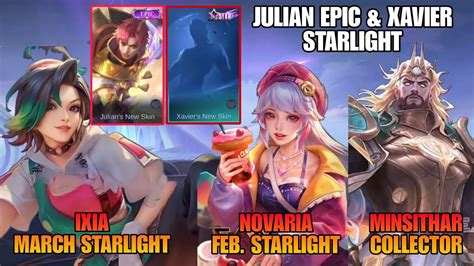 Xavier April Starlight Skin Upcoming Skins Revealed Mlbb