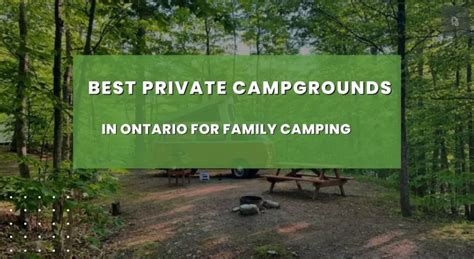 Private Campgrounds Alberta Our Top Picks For