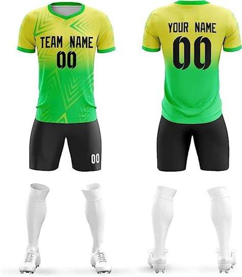 Sublimation Polyester Football Shirt Custom Team Wear Soccer Suit