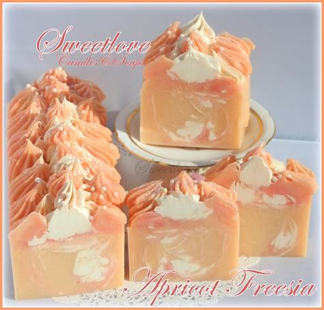 Sweetlove Candles And Soap Bakery Apricot Freesia Luxury Shea Butter Soap