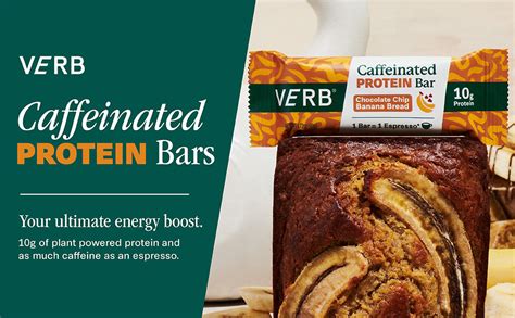 Amazon Verb Energy Chocolate Chip Banana Bread Caffeinated