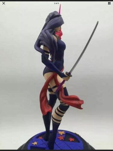 Custom Scale J Scott Campbell Psylocke Statue Marvel X Men