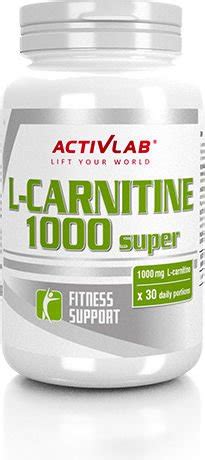 L Carnitine Super Kaps Activlab Sport Shop Pl