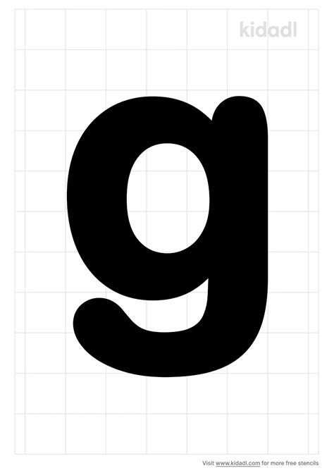 G Stencil Printable Free Edu Svet Gob Gt