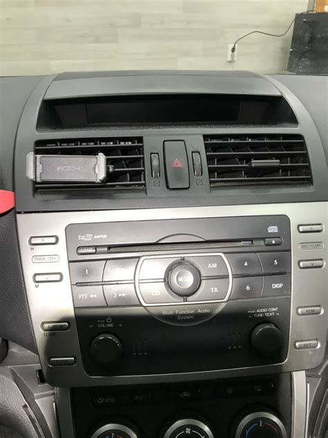 Карта установки сигнализации на Mazda 6 GH 2007-2013 Pandora VX 4g GPS ...
