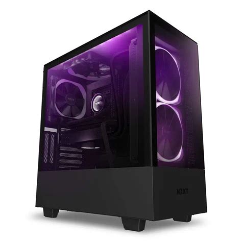 Nzxt H510 Elite Black Ca H510e W1 Premium Mid Tower Atx Case Pc Gaming