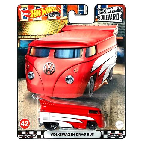 Hot Wheels Premium Boulevard Volkswagen Drag Bus Hotwheels Die Cast 2022 Hobbies And Toys Toys