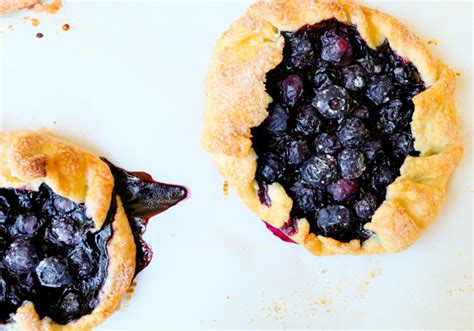 Mini Blueberry Galette Recipe Eat Live Travel Write