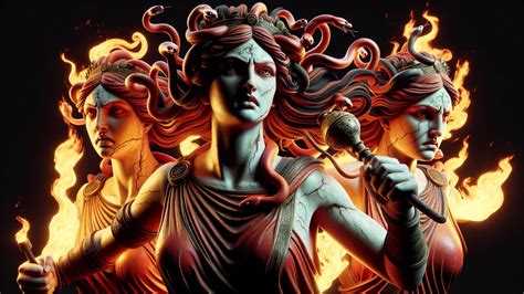 Erinyes Greek Goddesses Of Vengeance And Retribution