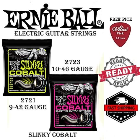 Ready Stock Ernie Ball Super Slinky Gauge Regular