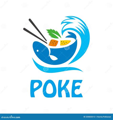 Poke Logo Food Vector Logo Stock Photography Cartoondealer