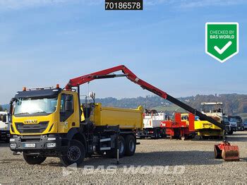 Camion Benne Iveco Trakker X Hmf Seiten Kipper M Manual Eev