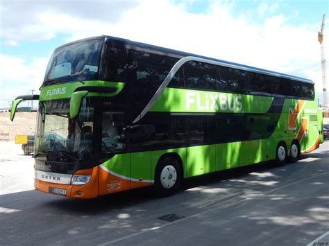 Setra 431 DT von Flixbus Knežević aus Kroatien in Karlsruhe Busse