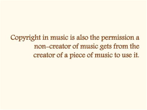 Music Copyright The Basics