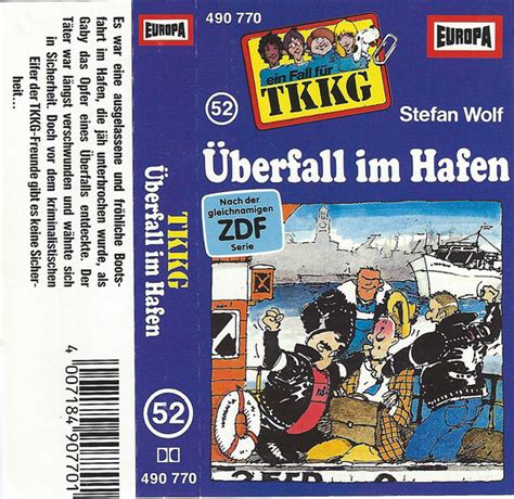 Stefan Wolf TKKG 52 Überfall Im Hafen 1987 Cassette Discogs