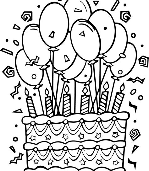 Birthday Cake Pencil Drawing At Getdrawings Free Download