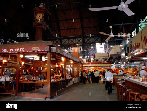 Port Marketmercado Del Puerto Montevideo Uruguay Stock Photo Alamy