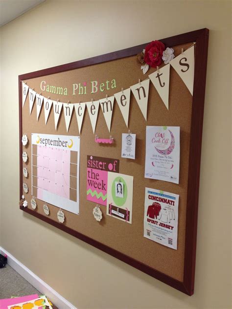 Diy Bulletin Board Bulletin Board Design Homemade Bulletin Boards