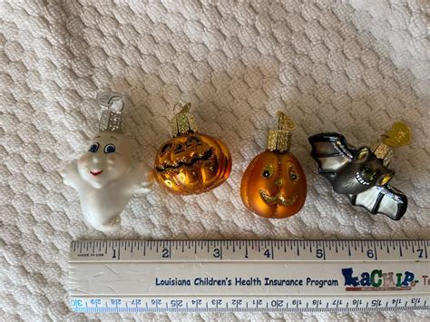 Mini Halloween Ornaments Lot 2