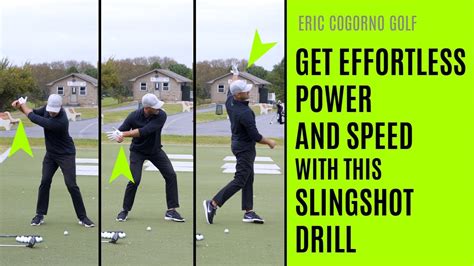 Golf How To Have An Effortless Golf Swing The Slingshot Drill Youtube